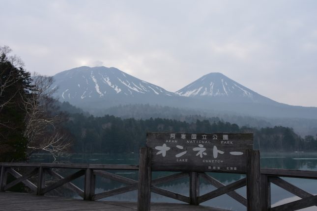 霧、霧、霧！！道中霧中。